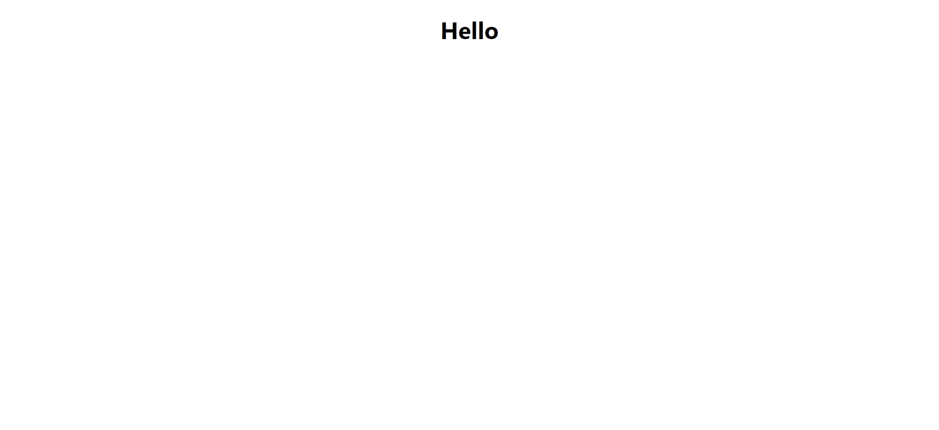 React App
