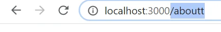 Wrong URL
